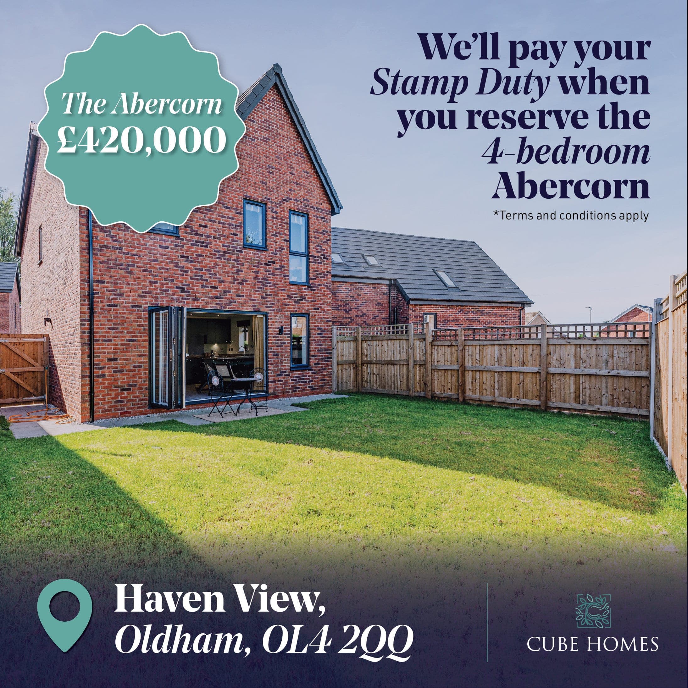 Social ad: We’ll pay your Stamp Duty when you reserve the 4-bedroom Abercorn